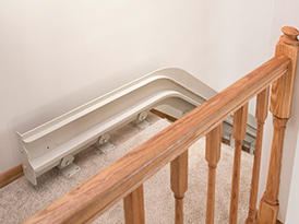 Lakewood Custom curved stairway staircase