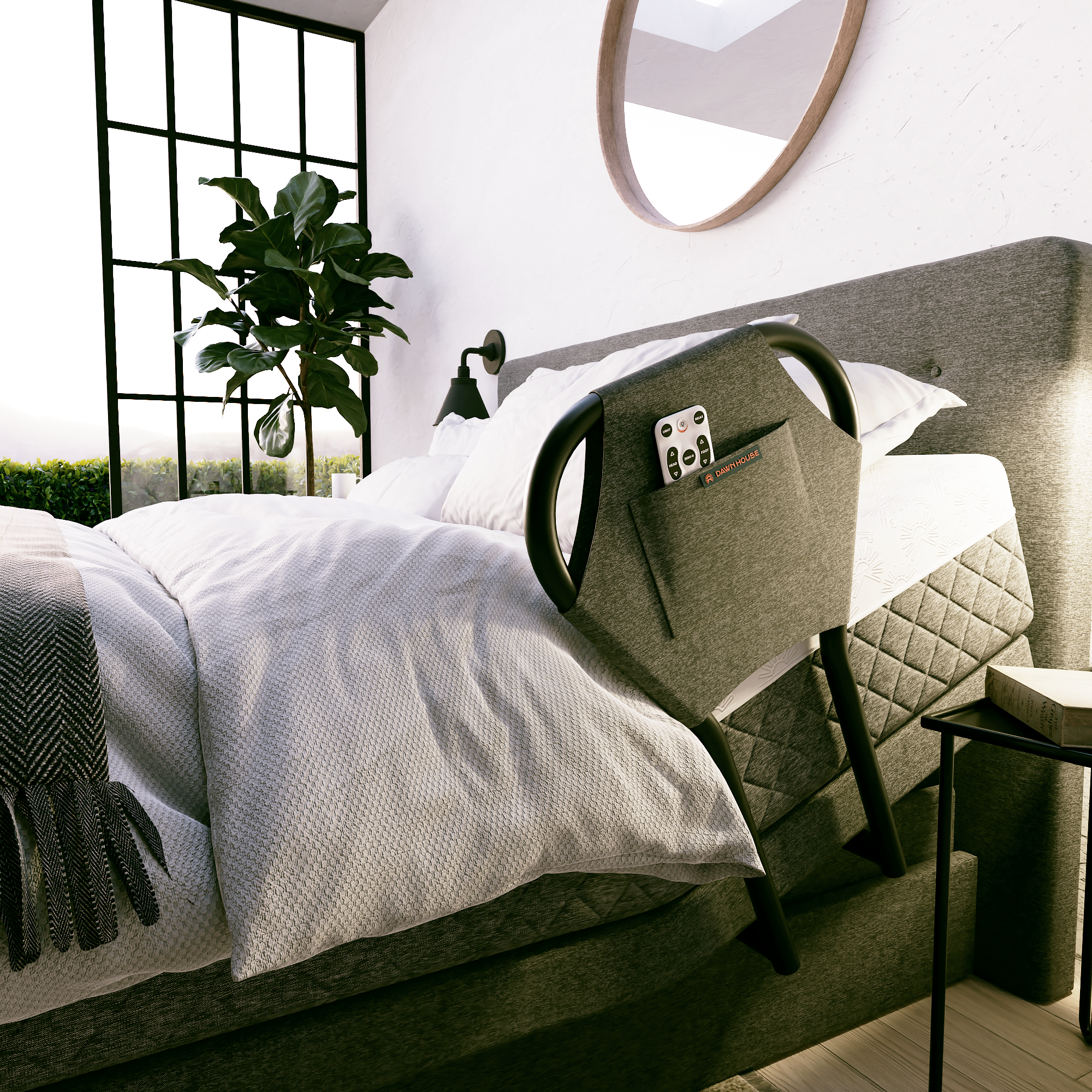 Inland Empire dawn house bed