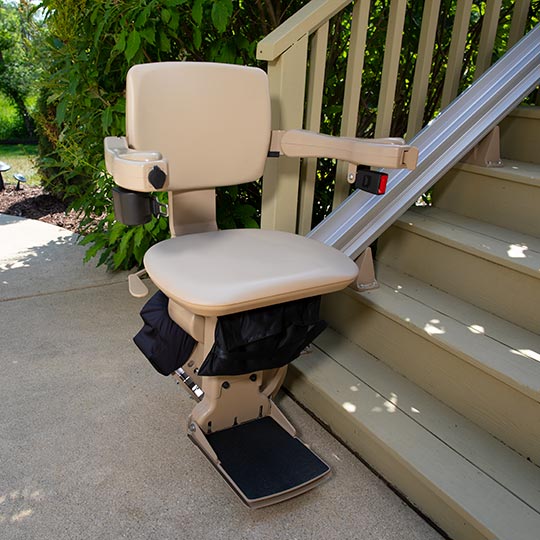 Inland Empire Used Outside Exterior Chair Stair Lifts for Outdoor