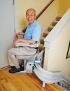 Electra-Ride III Custom Curved Rail Stairlift