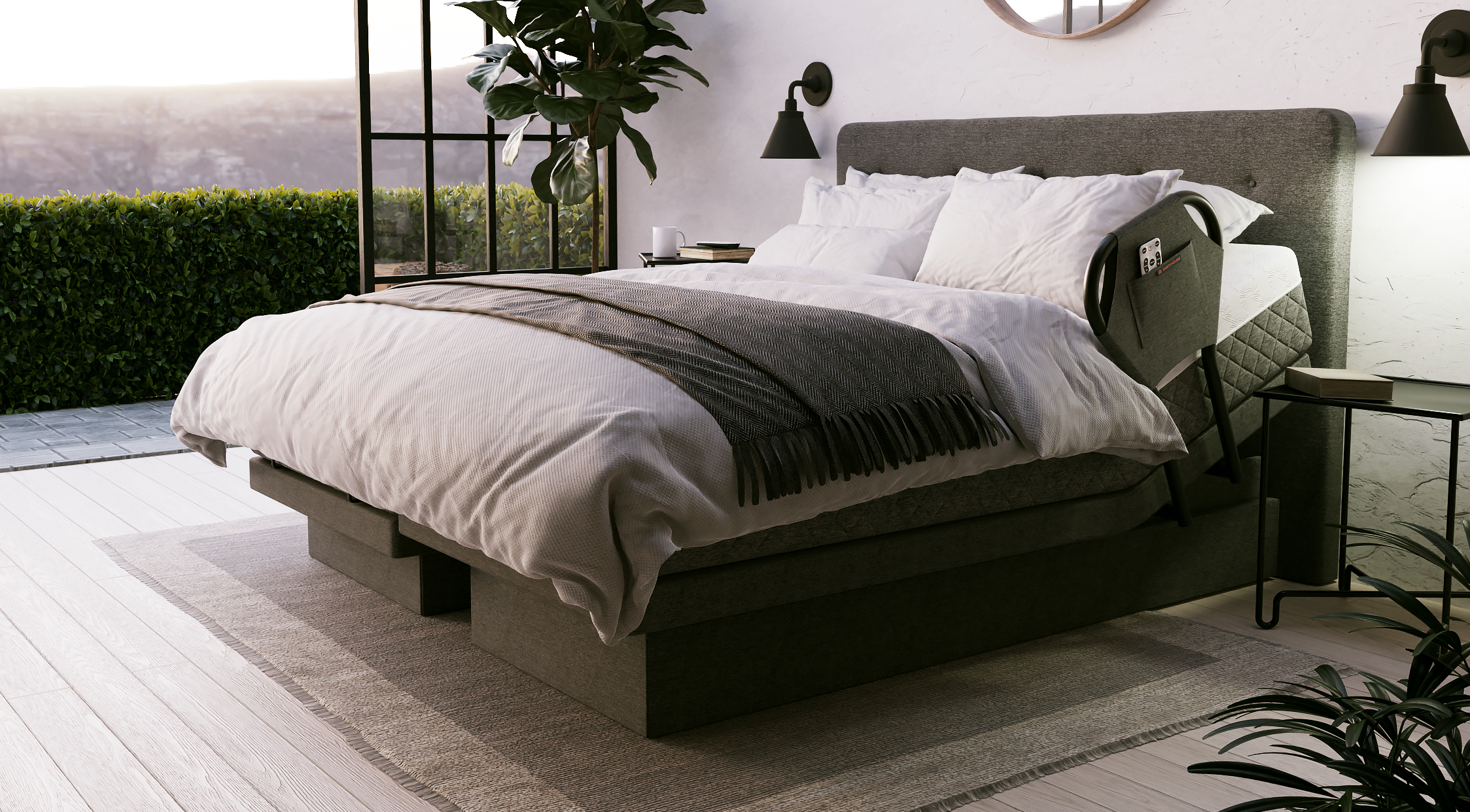 Inland Empire Dawn House bed