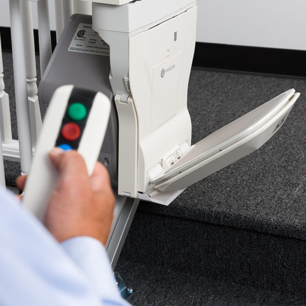 Corona Outside Curve Extrerior Stair Lift