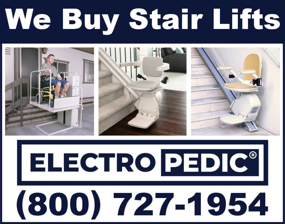 We Buy Stair Lifts new are used sell trade rent finance 